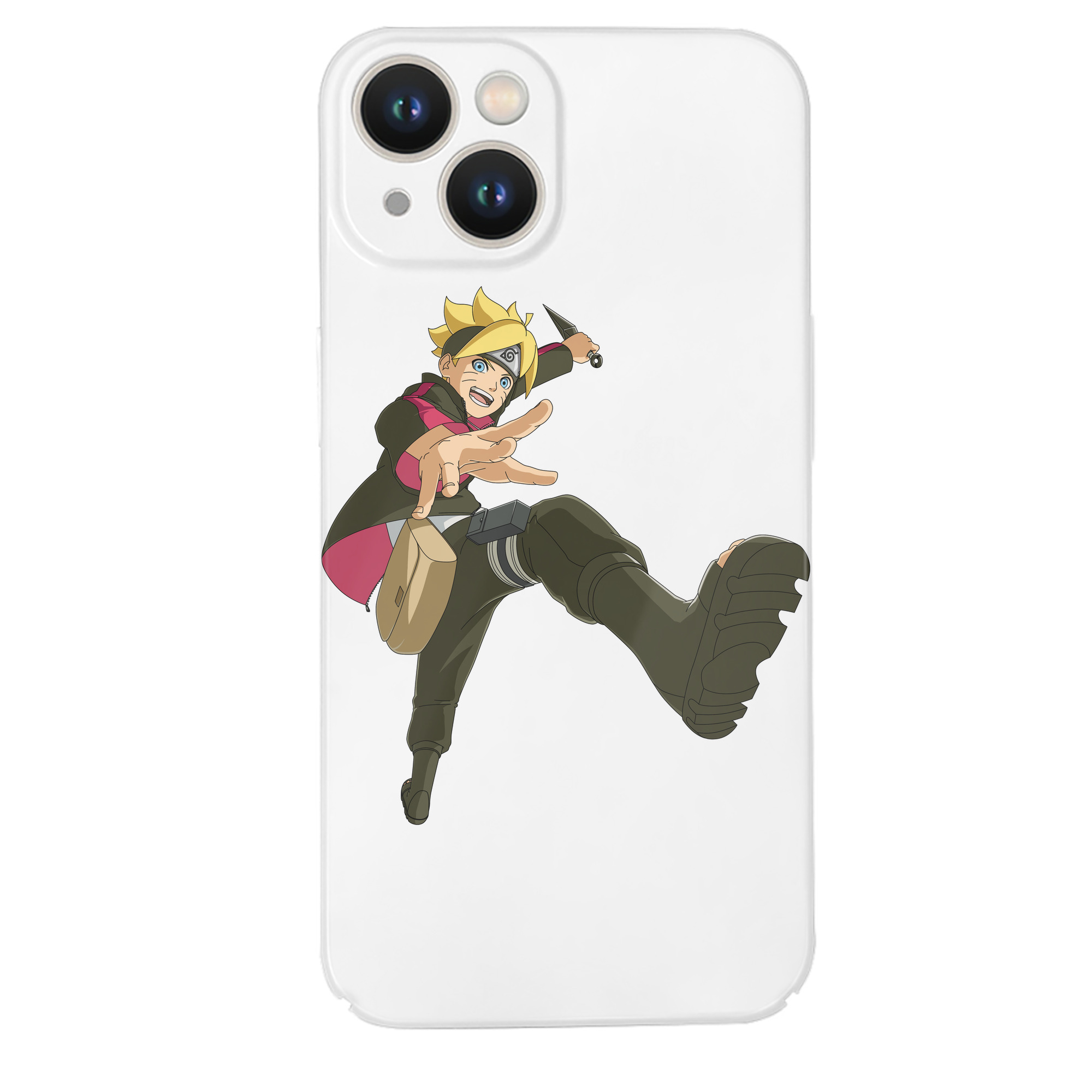 （画像用） NARUTO -ナルト- うずまき ボルト Uzumaki Boruto 【iPhone 14シリーズ対応】ハードケース